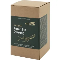 Roter Bio Ginseng 100 ST