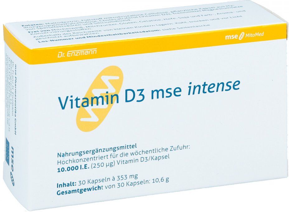 Vitamin D3 Mse intense Kapseln 30stk