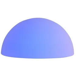 Redo 90170 BLOB dekorative Außenleuchte SMD LED 3W | RGB | IP65 - weiß, Fernbedienung