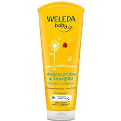 Weleda Calendula Waschlotion & Shampoo 200 ml