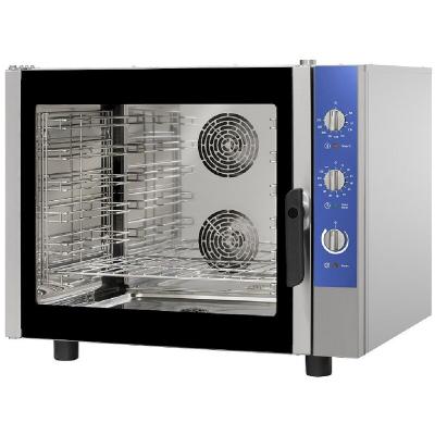 Umluft -Konvektionsofen - AMITEK AWM60 - 6 Pfannen 60x40 oder GN 1/1 - Elektromechanisch - Manueller Dampf