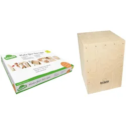 Meinl NINO951-MYO Cajon Bausatz für Kinder, Perkussion, Braun