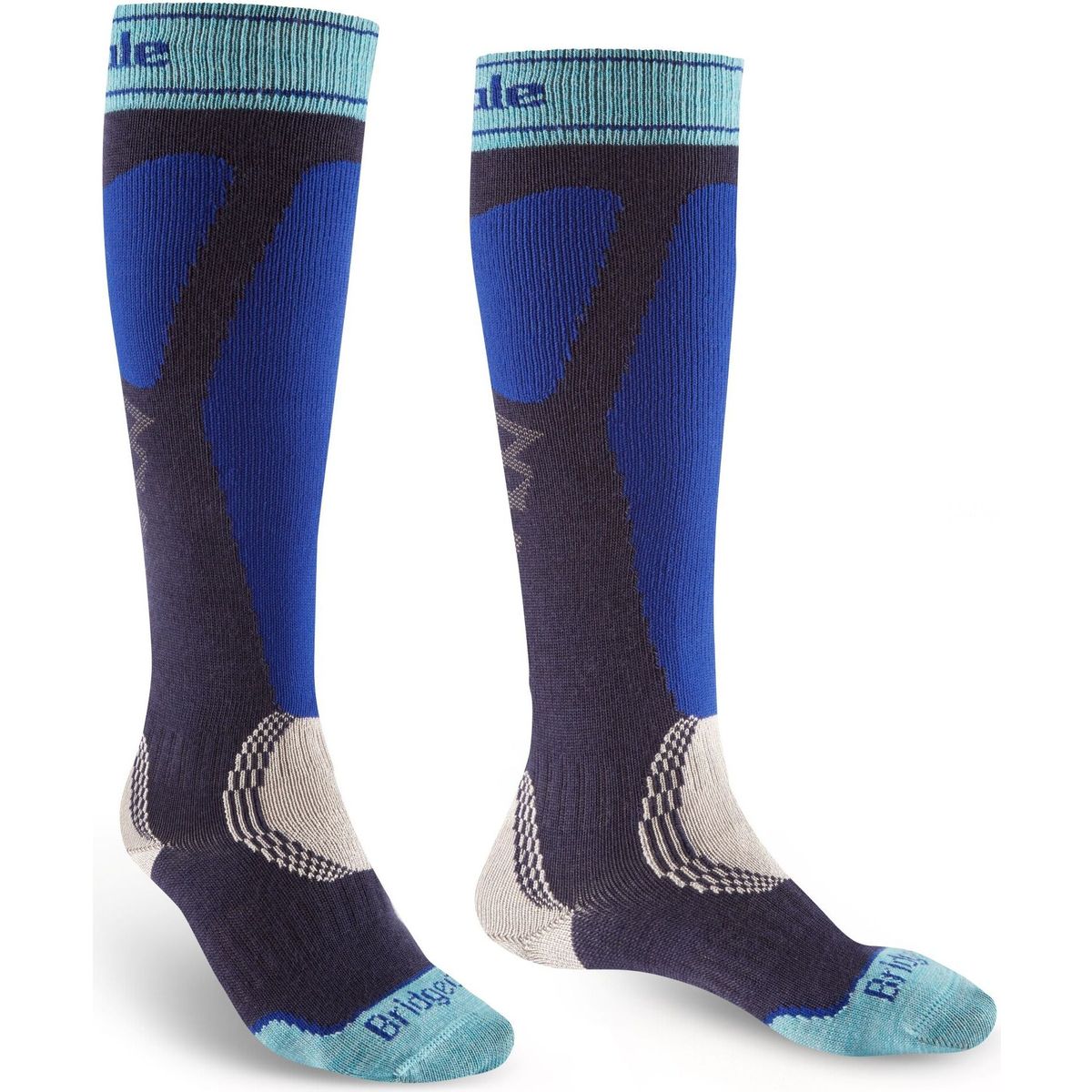 Bridgedale Ski Easy On navy/royal (392) S 710103-392-S