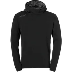 uhlsport Essential Hoodie Kinder schwarz 164