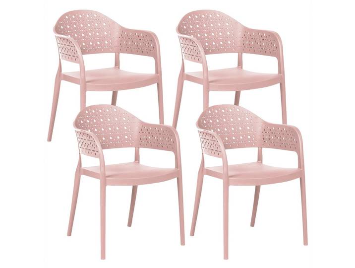 STUHL 4er-Set Rosa Narino