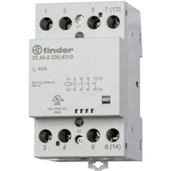 Finder 22.44.0.024.4410 Installationsschütz 4 Öffner 440 V/AC 1 St., Relais