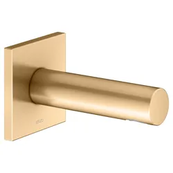 KEUCO IXMO Wanneneinlauf eckig Ausladung 130 mm Messing gebürstet