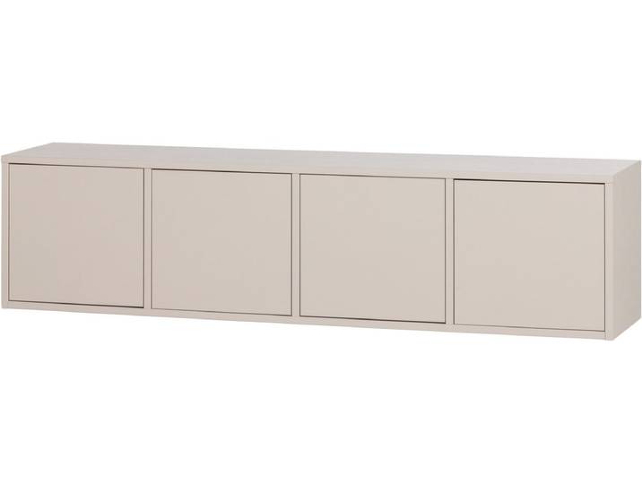 WOOOD Merel Tv Meubel - Grenen - Dust - 49\,5x198x39\,5 cm