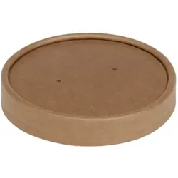 naturesse Kraftdeckel ø 12 cm für Becher ø 11,8 cm (375 Stück)