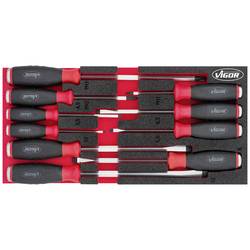 Vigor V5068 Schraubendreher-Set Schlitz, PH
