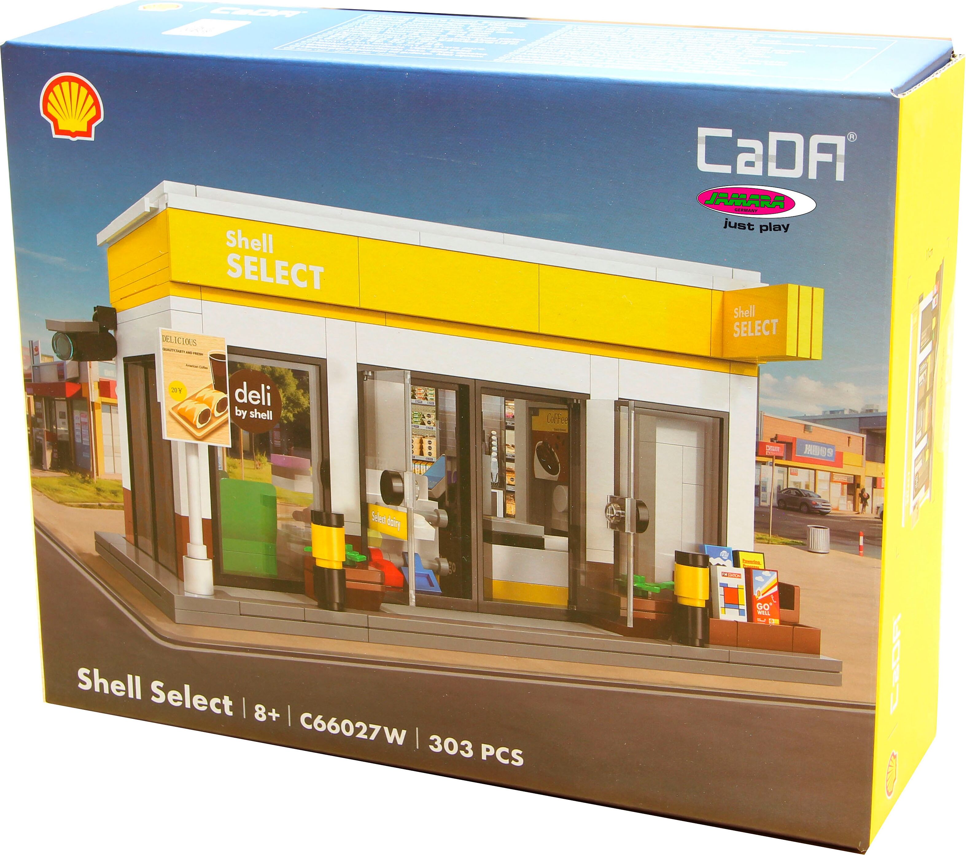 Konstruktions-Spielset JAMARA "CaDA, Bricks, Shell Select Bricks (402870)", bunt, Spielbausteine, Kinder, Kunststoff, Konstruktions-Spielset