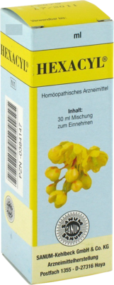 SANUM-KEHLBECK GmbH & Co. KG HEXACYL Tropfen 100 ml 00388837