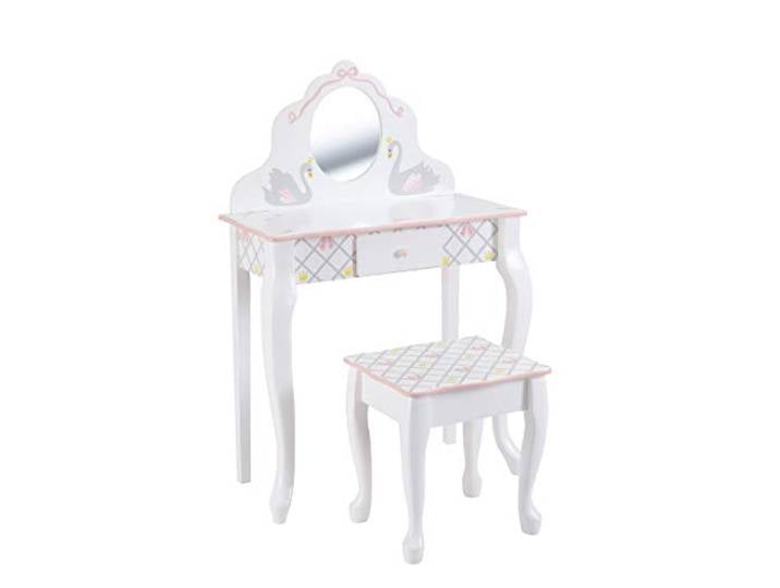 Fantasy Fields Swan Lake Mädchen Holz Schminktisch Kinder Ankleide TD-12890A
