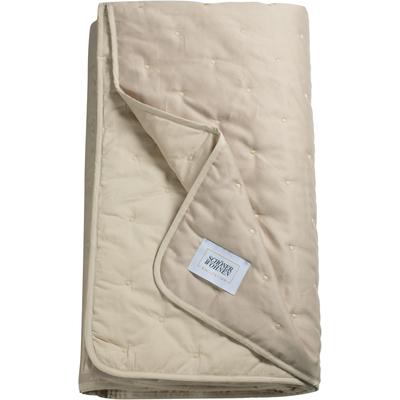 Bettüberwurf "Soft", beige (sand), B:70cm L:240cm, Polyester, SCHÖNER WOHNEN-KOLLEKTION, Tagesdecken, mit Pünktchensteppung und eingenähtem Fließfutter