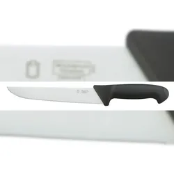 METRO PROFESSIONAL Fleischermesser Anti-Slip Knives, Edelstahl, 20 cm, schwarz