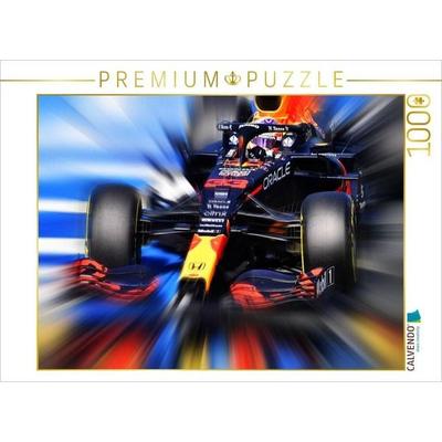 CALVENDO Puzzle Der Niederländer Max Verstappen ist mittlerweile der stärkste Rivale von Lewis Hamilton. Auch seine Mission trägt den Namen 'Weltmeist