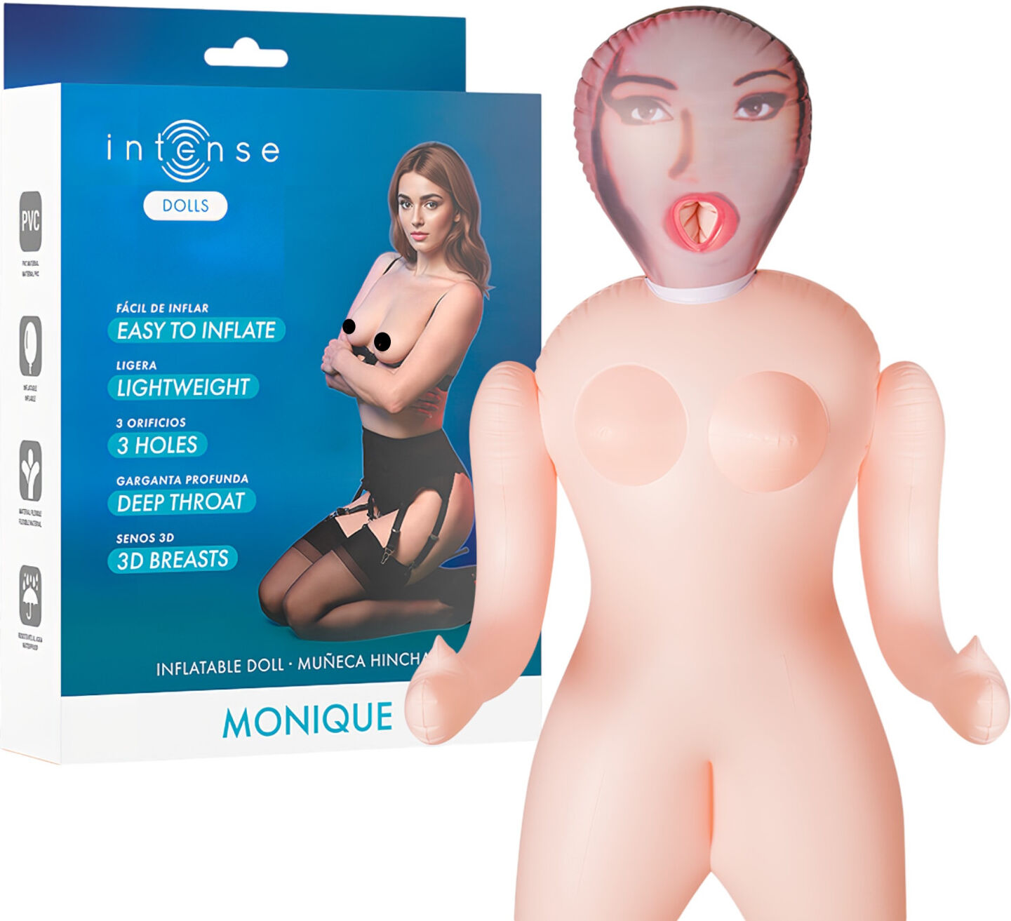 Intense Dolls Monique - aufblasbare Puppe