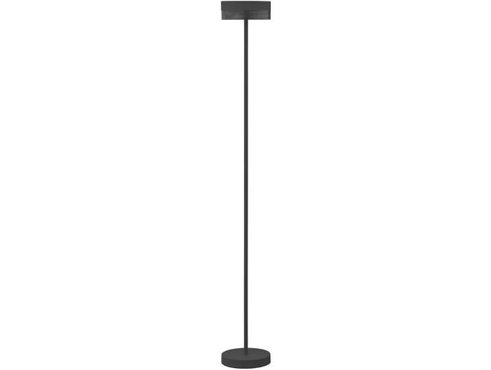 Akku-Stehleuchte - Farbe: schwarz - LED - Material: Metall- LED Energiesparlampe