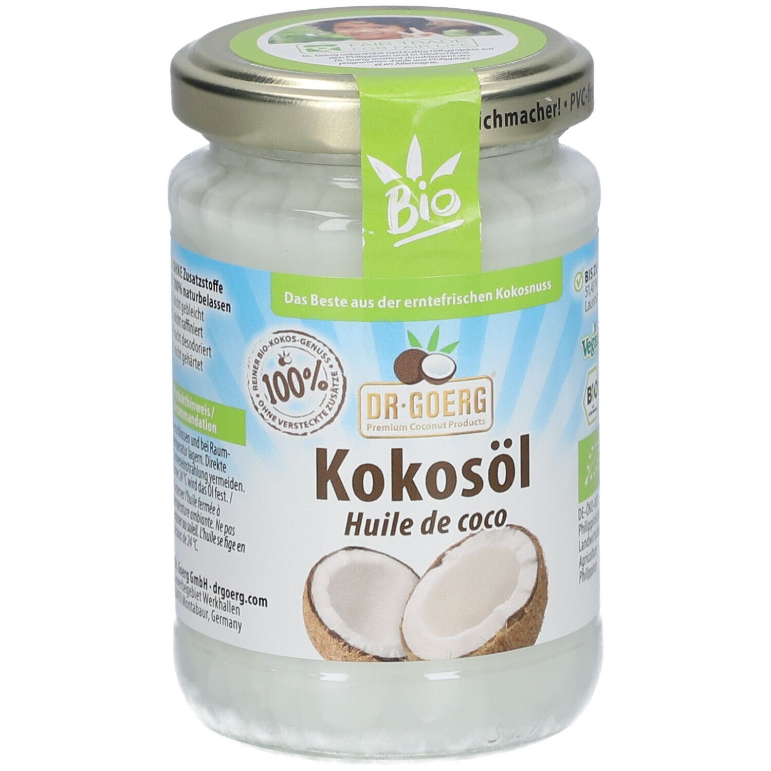 Dr.goerg Bio-Kokosöl 200 ml Öl