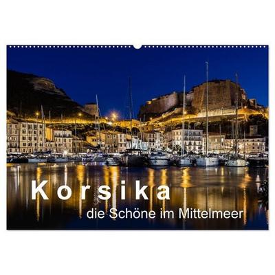 Korsika - Die Schöne im MIttelmeer (Wandkalender 2027 DIN A2 quer), CALVENDO Monatskalender