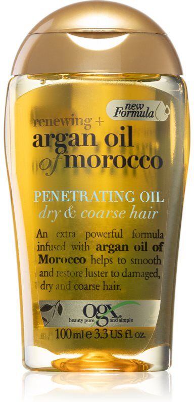 OGX Argan Oil Of Morocco nährendes Öl für trockenes und ungeschmeidiges Haar 100 ml