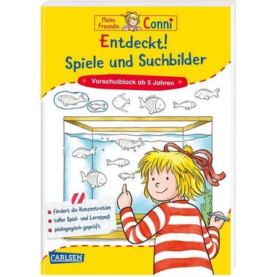 Conni Gelbe Reihe (Beschäftigungsbuch): Entdeckt! Spiele und Suchbilder, Taschenbuch von Hanna Sörensen, Carlsen, 978-3-551-18784-0