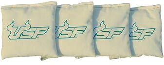 Skip's Garage South Florida Bulls Gold Cornhole Bags