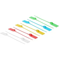DELOCK Kabelbinder mit Beschriftungsfeld L 180 x B 2,5 mm