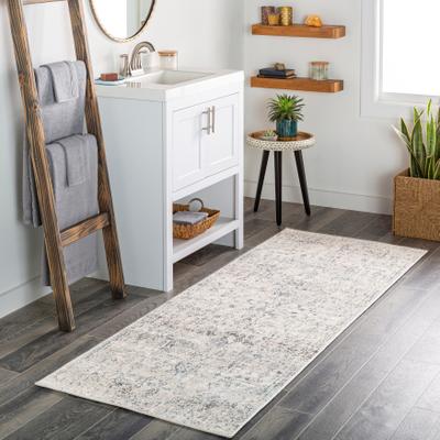 Livabliss Gabi Faded Traditional Medallion Area Rug