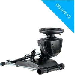 Wheel Stand Pro Deluxe V2 für T300RS/TX/TMX/T150, Sim Rig, Schwarz