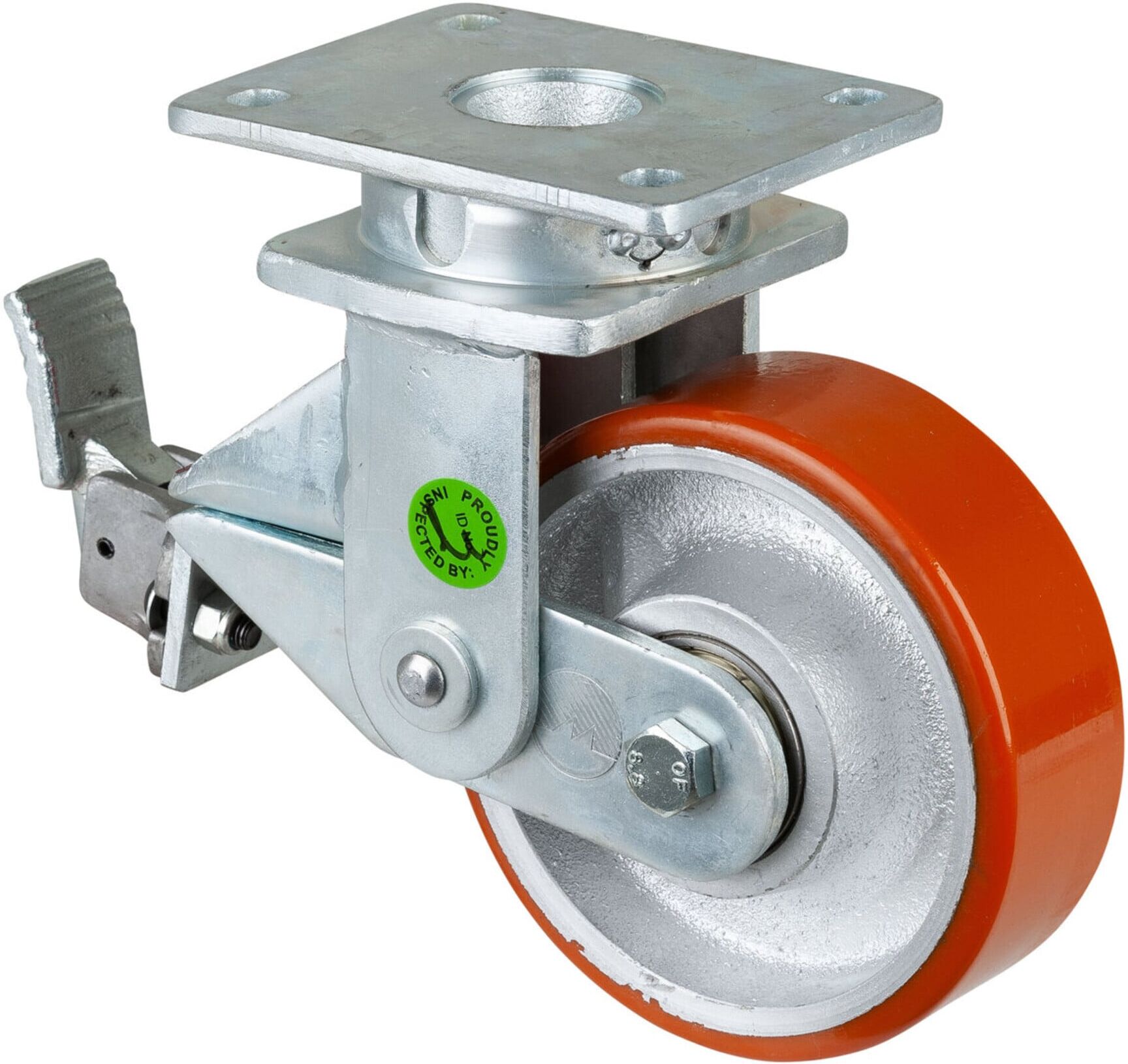 BS Rollen Gefederte Schwerlastrolle (T100.C10.150))