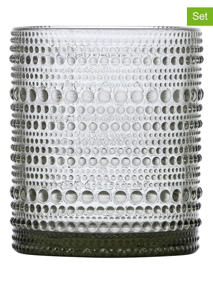 Fortessa 6er-Set: Wassergläser "Jupiter" in Grau - 300 ml - onesize