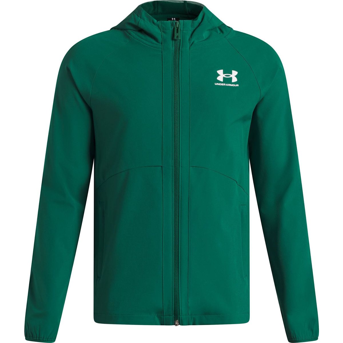 Under Armour Vibe Woven Windbreaker green white (312) M 6009836-312-YMD