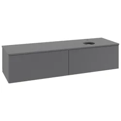 Villeroy & Boch Antao Waschtischunterschrank 1600x360x500mm K38150GK mit Struktur FK/AP: GK/0