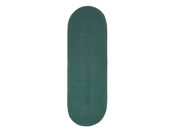 TEPPICHLÄUFER geflochten oval 66/200 cm