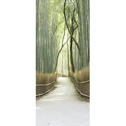 Scheurich Türfolie Bamboo Forest, für Innen- Außentüren