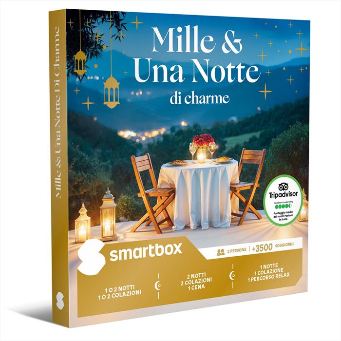 SMARTBOX 1001 Notte Di Charme-ebox Digitale