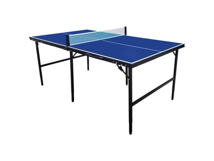 Tischtennistisch, Blau, Holz, Metall, 102x65x180 cm, Freizeit, Sport & Fitness, Spieltische