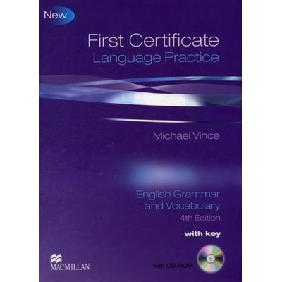 New First Certificate, with key, Taschenbuch von Michael Vince, Macmillan Education Elt, 978-0-230-72711-3