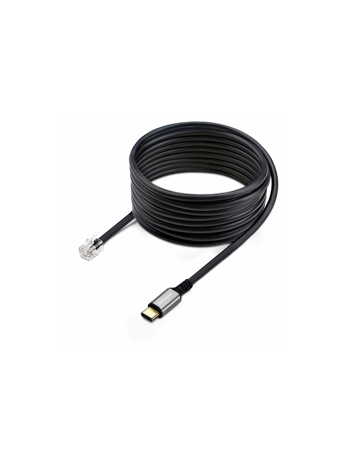 StarTech.com USB-C to RJ9 Adapter for Office Phone Handset or Wired/Wireless Headset Use Existing Landline Hardware 6ft/1.8m For Laptop/Desktop Computer/Mobile - headset adapter - 1.8 m