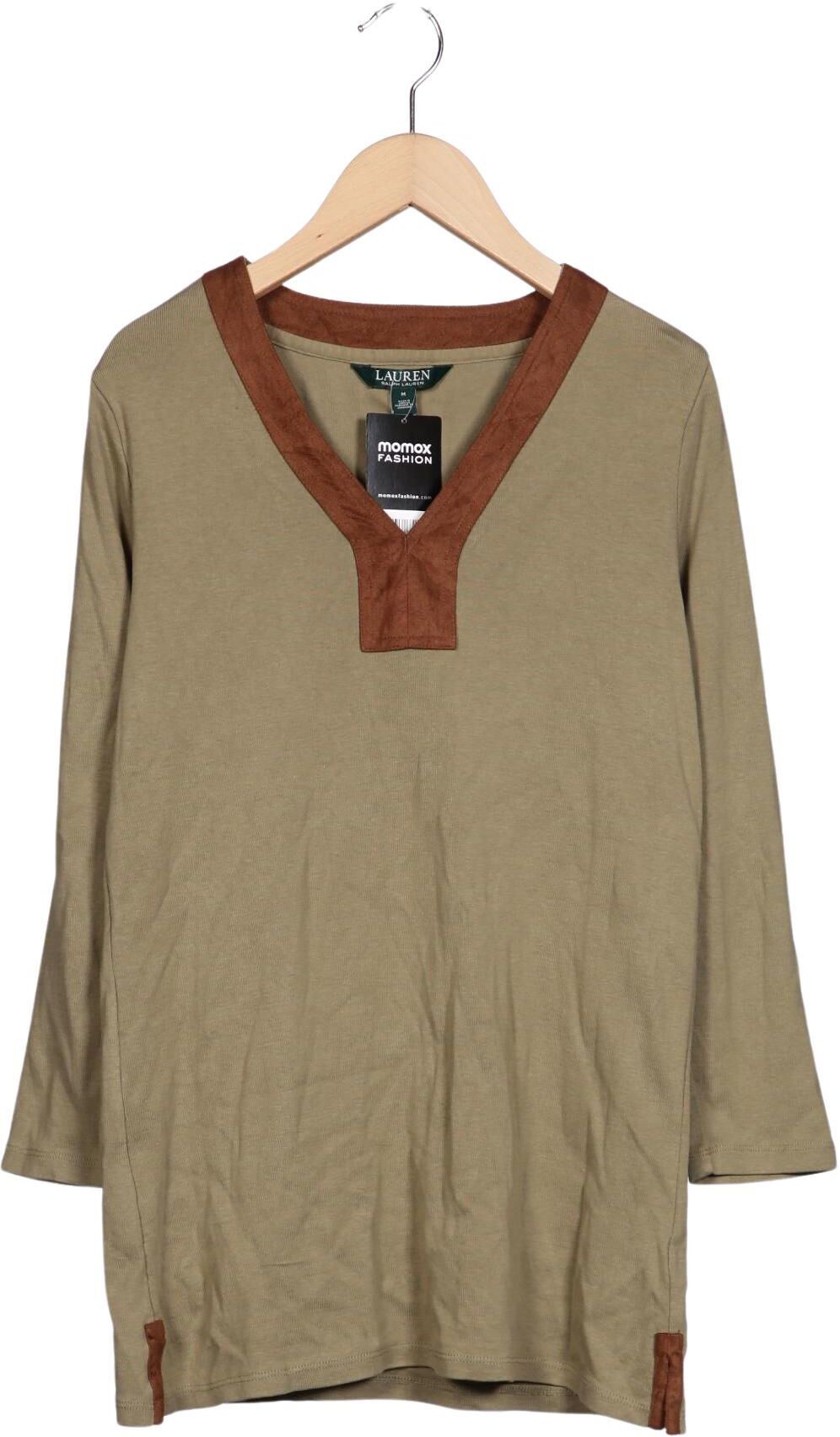 Lauren Ralph Lauren Damen Langarmshirt, Grün, Gr. M, Baumwolle - Second Hand