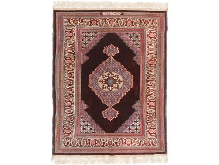 Afghan Mauri Teppich 117x149 Handgeknüpft Orientteppich Wolle