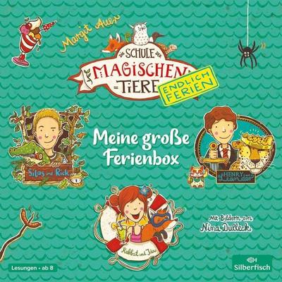Die Schule der magischen Tiere - Endlich Ferien: Meine große Ferienbox - Margit Auer, Audio, 9783844939941