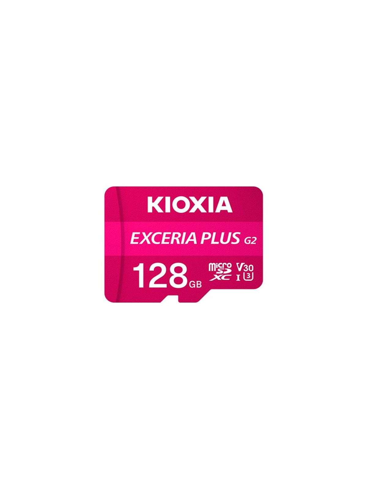 Kioxia EXCERIA Plus G2 MicroSD/SD - 100MB/s - 128GB