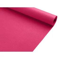 Hochzeitsteppich DUBLIN | Pink | 1,00m x 2,00m | Gerippter Nadelfilz-Boden Meterware | Schwer entflammbar