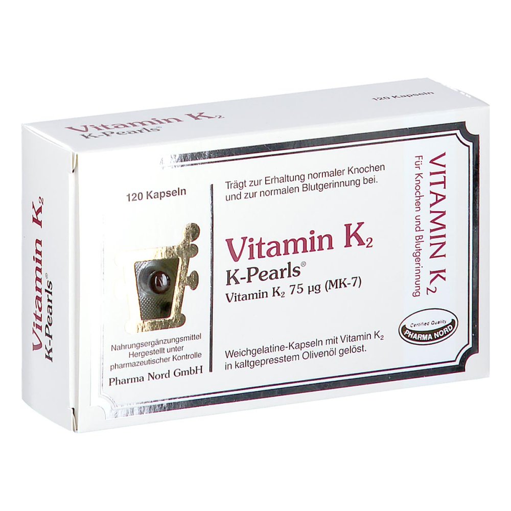 Pharma Nord Vertriebs GmbH Vitamin K2 K-pearls Weichkapseln 15570884