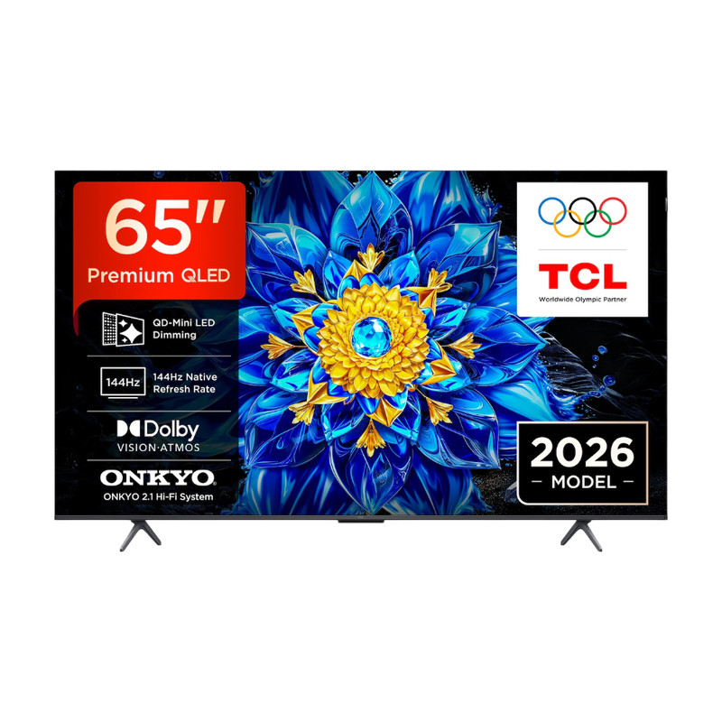 TCL T8D 65 inch 4K QD-Mini LED Smart TV (2026)