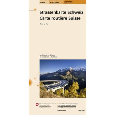 6009 Strassenkarte Schweiz 1:200 000, Sonstige von , Swisstopo, 978-3-302-06009-5