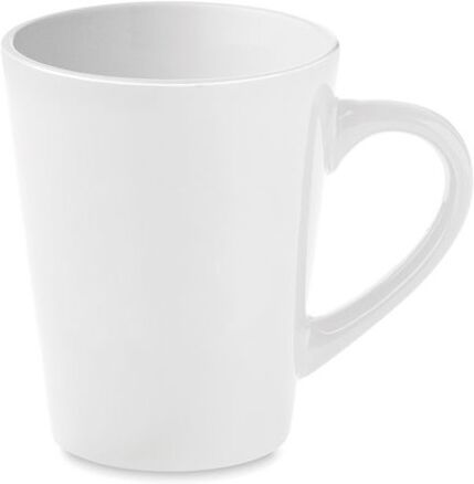Mug personnalisé en céramique TAZA grès blanc