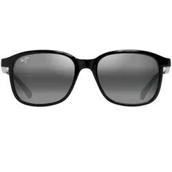 Maui Jim MAKUAHINE ASIAN FIT _ Glänzend Schwarz (654-02)